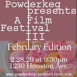 Powderkeg presents: A Film Festival III logo