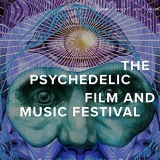 The Psychedelic and  Film and Music  Festival logo