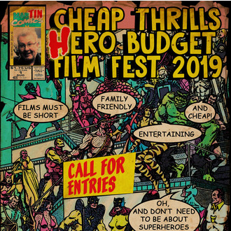 Cheap Thrills, Zero budget film fest 2019 logo