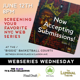 Web Series Wednesday Screening: NYC Park Takeover logo