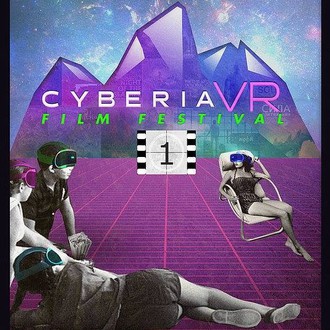 Another Hole in the Head presents CyberiaVR Film Festival Spring Exhibition logo