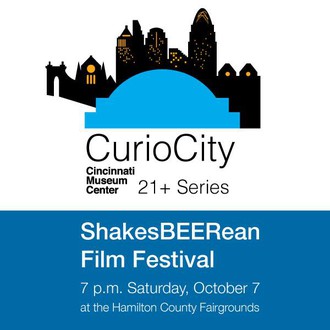 CurioCity: ShakesBEERean Film Festival logo
