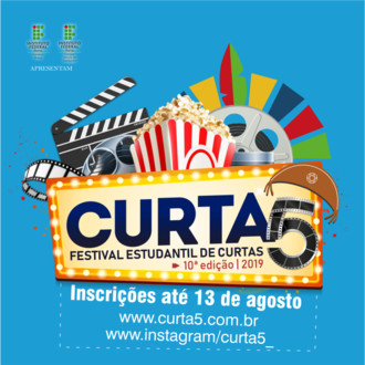 CURTA 5 - FESTIVAL ESTUDANTIL DE CURTAS logo