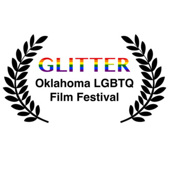 GLITTER !  Oklahoma LGBTQ Film Festival logo