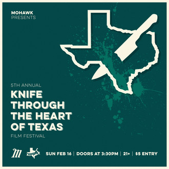 Knife Through The Heart of Texas Film Festival logo