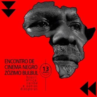 Encontro de Cinema Negro Zózimo Bulbul - Brasil, África, Caribe e Outras Diásporas 13 anos logo
