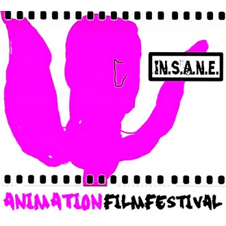 IN.S.A.N.E. animation film festival  9-10-11.09.16 logo