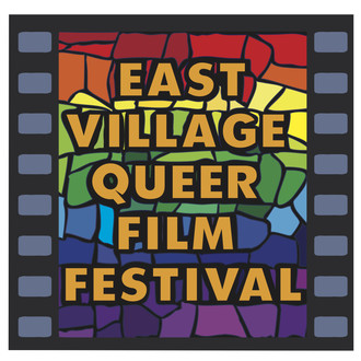 The East Village Queer Film Festival logo