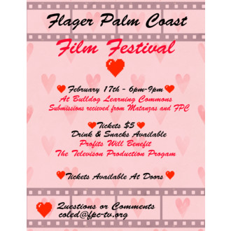 Flagler Palm Coast High School Film Festival logo