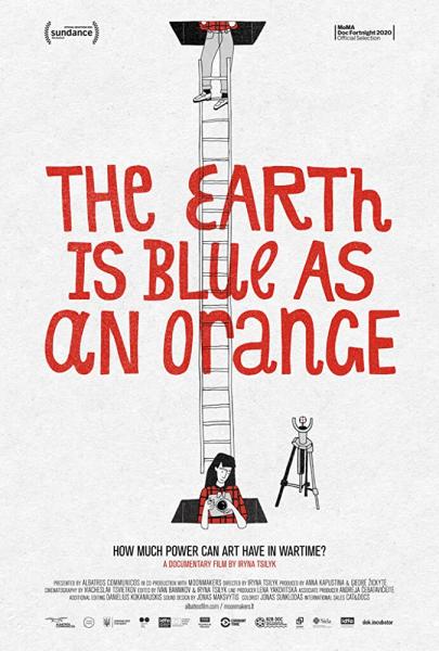 The Earth Is Blue as an Orange logo
