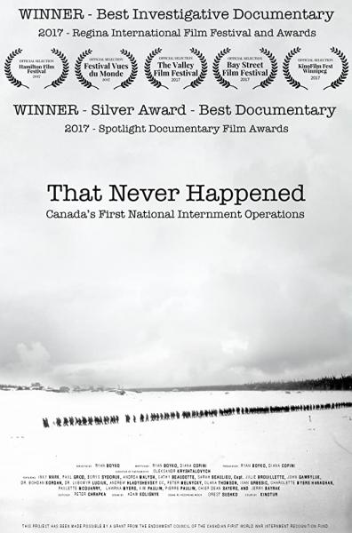 That Never Happened: Canada's First National Internment Operations logo