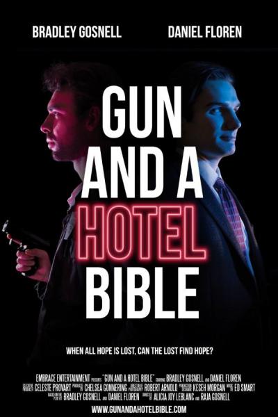 Gun and a Hotel Bible logo