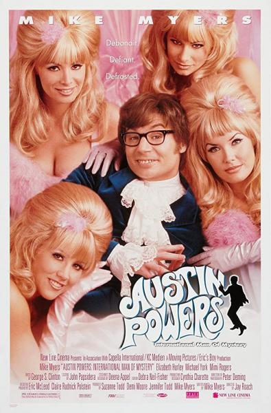 Austin Powers: International Man of Mystery logo