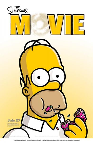 The Simpsons Movie logo