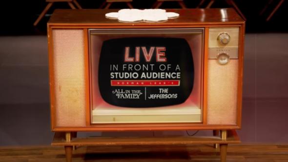 Live in Front of a Studio Audience: Norman Lear's 'All in the Family' and 'The Jeffersons' logo