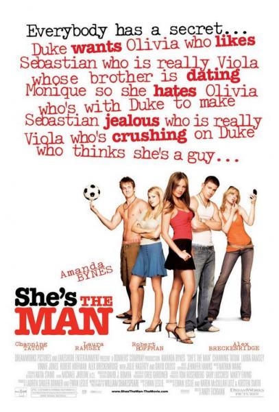 She's the Man logo