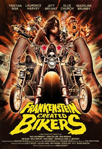 Frankenstein Created Bikers logo