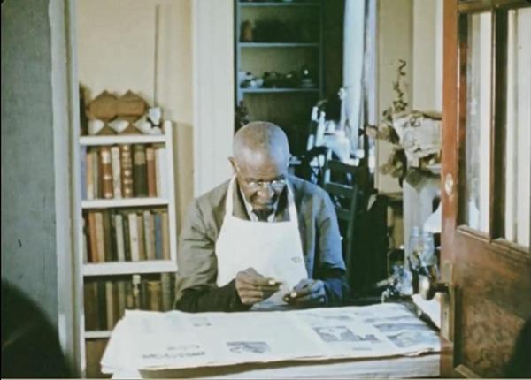 George Washington Carver at Tuskegee Institute logo