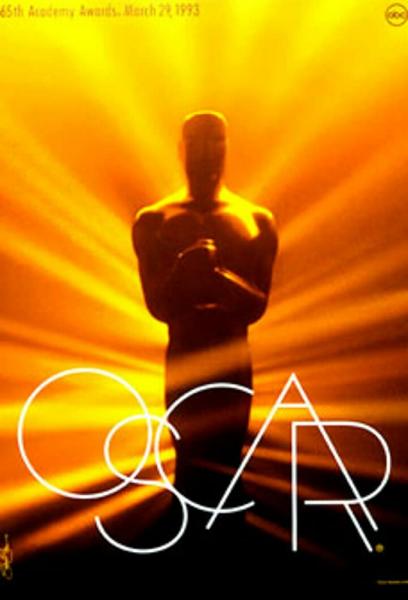 The 65th Annual Academy Awards logo